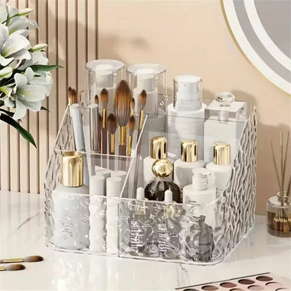Multi-Compartment Makeup Organizer