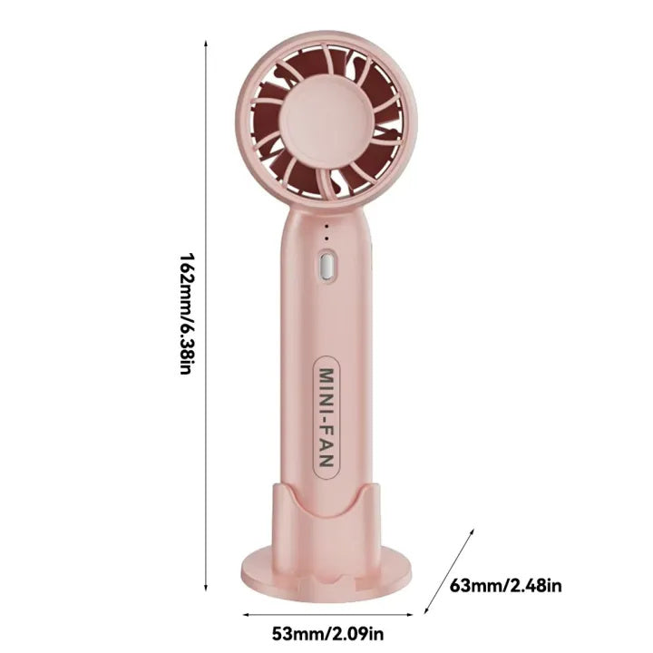 Mini rechargeable personal fan - Saadiq.pk