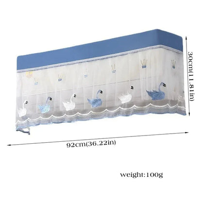 AC Dust Cover | Washable Decorative Air Conditioner Cover