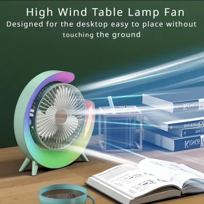 LED light cooling fan - Saadiq.pk