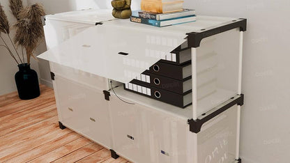 Dustproof Wardrobe & Book Storage Organizer