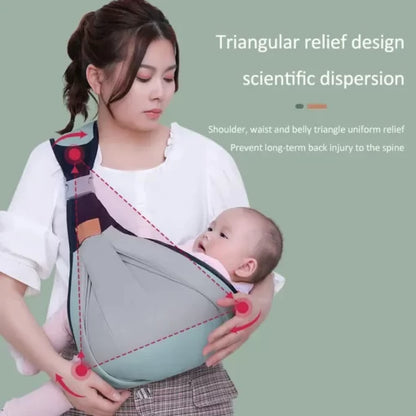 Baby Sling Carrier – Comfortable & Adjustable Infant Hip Seat