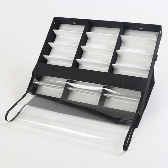 18 Grids Sunglasses Storage Display Box Holder