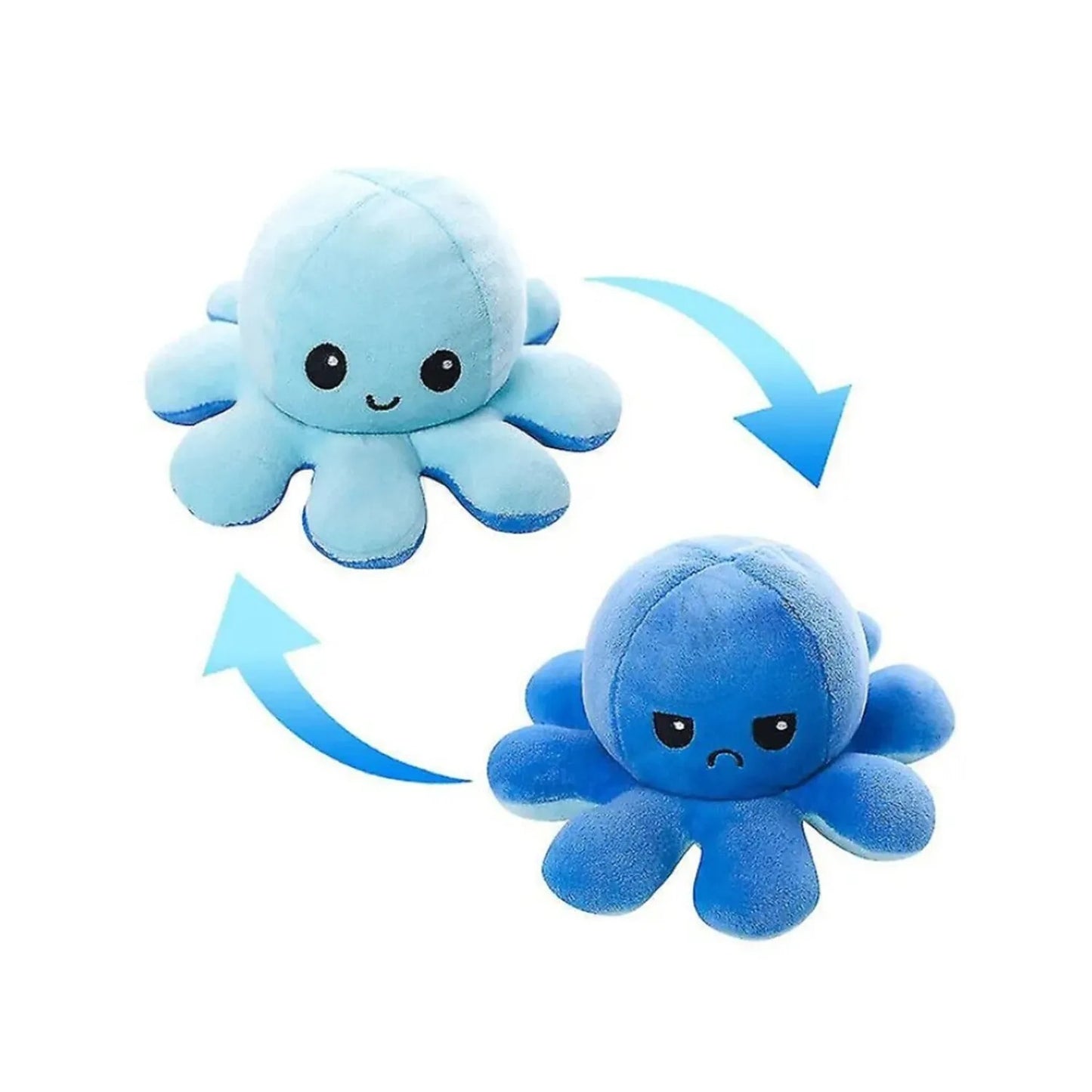 Reversible Octopus Plush Toy