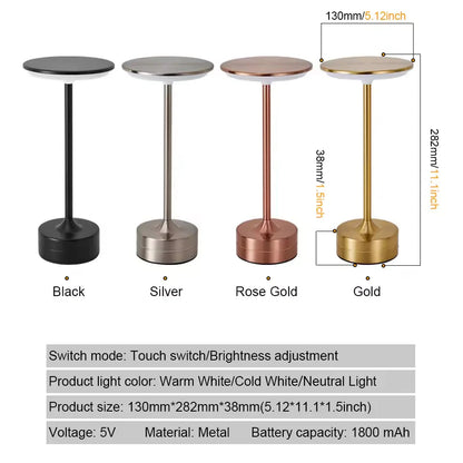 Rechargeable metal night lamp - Saadiq.pk Pakistan