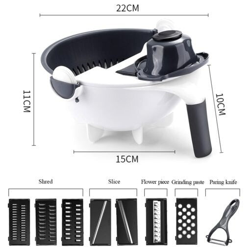 9 In 1 Multi-functional Vegetables Cutter