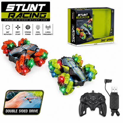 Remote Control Stunt Car with 360° Spin & Gesture Control