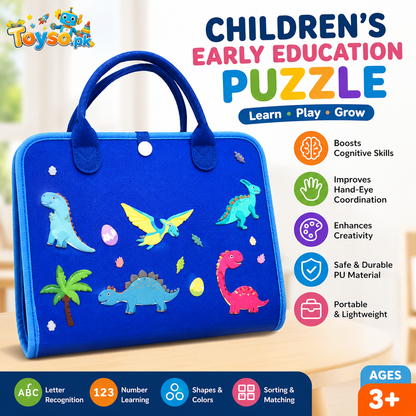 Children's Early Education Puzzle Set | Educational Learning Toy for Kids
