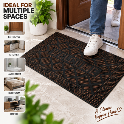 Welcome Door Mat | Anti-Slip Indoor & Outdoor Floor Mat