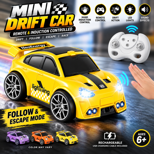 Remote & Induction Controlled Neo Energy Mini Drift Car