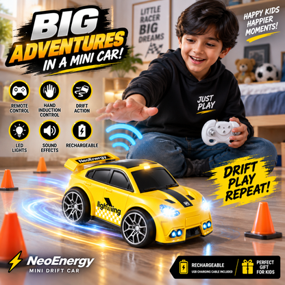 Remote & Induction Controlled Neo Energy Mini Drift Car