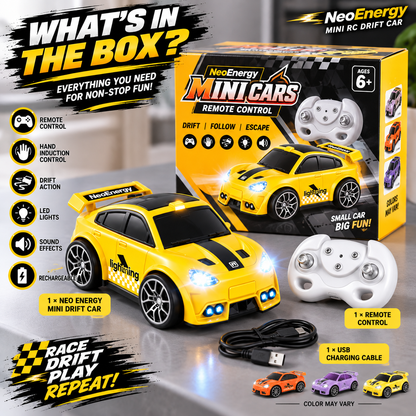 Remote & Induction Controlled Neo Energy Mini Drift Car