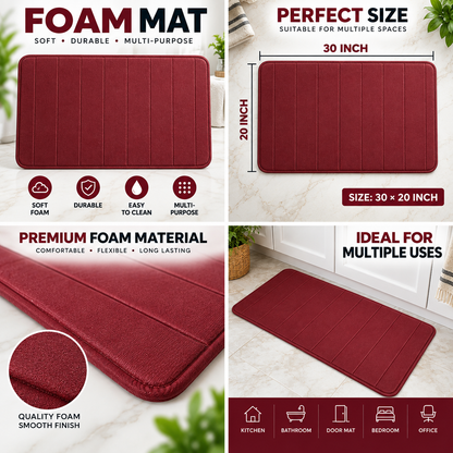 Multi-Purpose Foam Mat 30 × 20 Inch | Soft & Durable Floor Mat