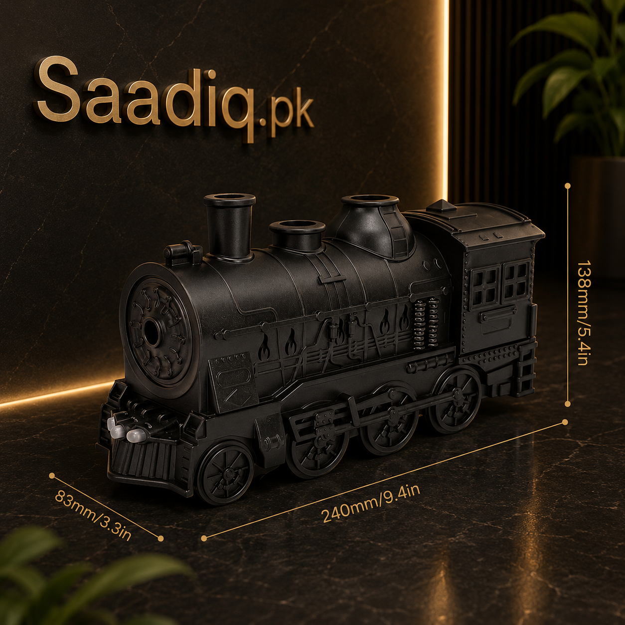 Aroma oil diffuser train humidifier - Saadiq.pk Pakistan