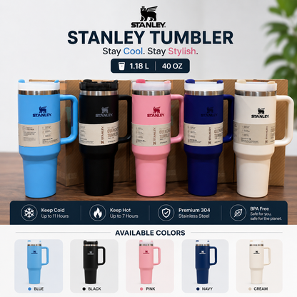 1.18L insulated tumbler keeps drinks hot and cold - Saadiq.pk