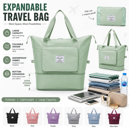 Waterproof large capacity travel luggage bag - Saadiq.pk