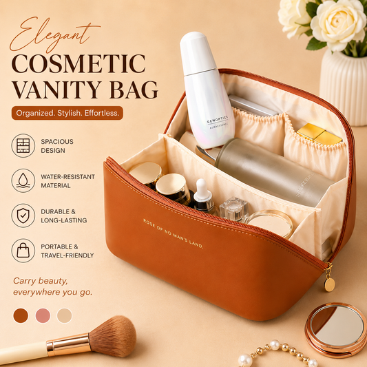 Elegant Cosmetic Vanity Bags – Saadiq.pk