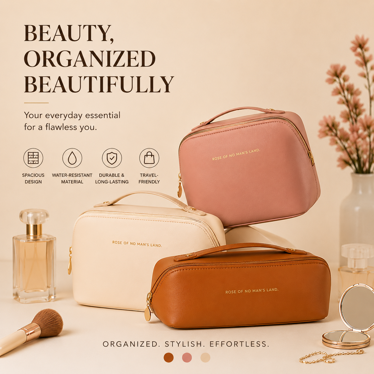 Elegant Cosmetic Vanity Bags – Saadiq.pk