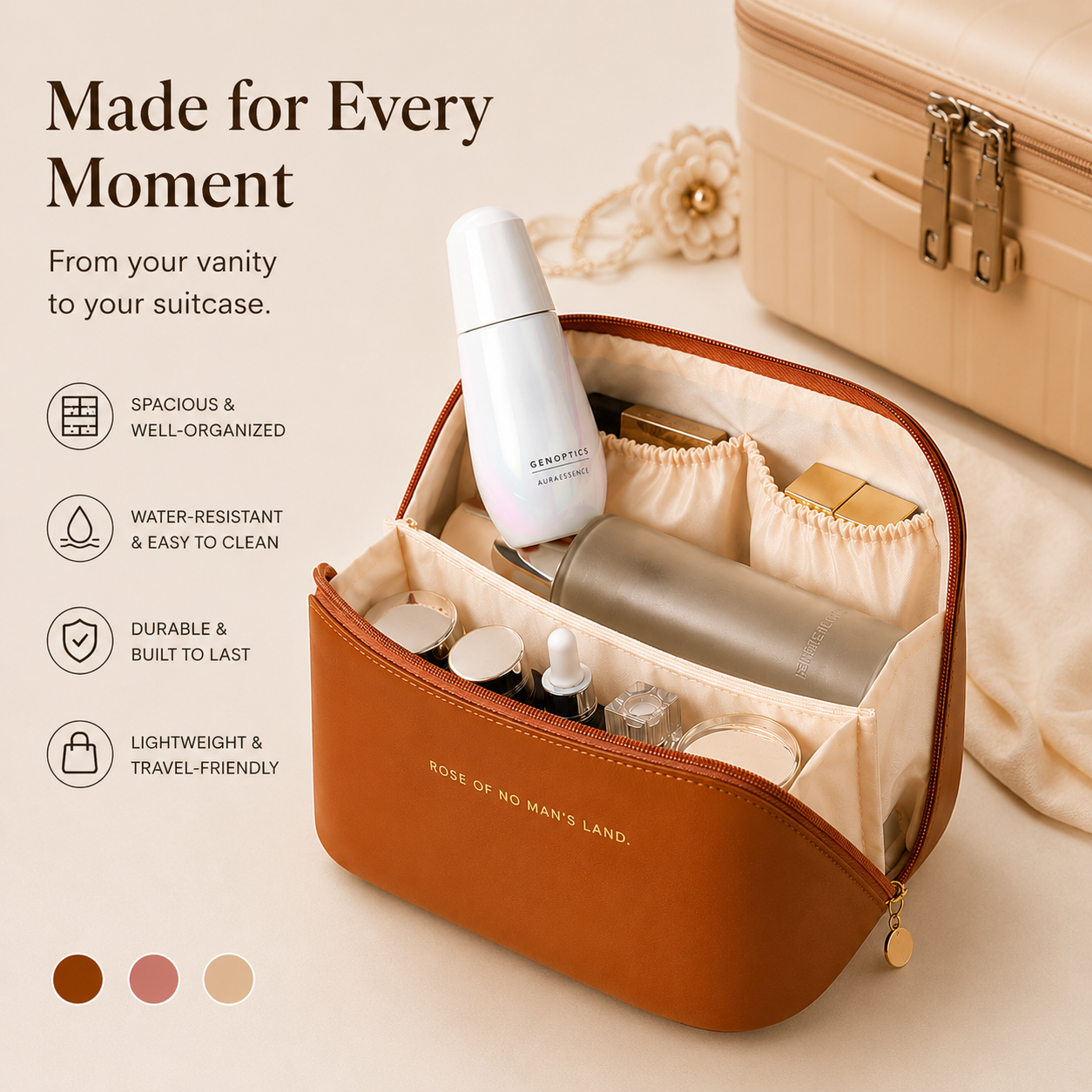 Elegant Cosmetic Vanity Bags – Saadiq.pk