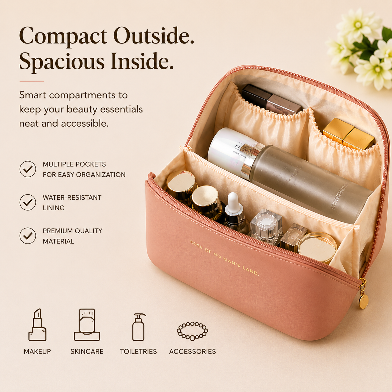 Elegant Cosmetic Vanity Bags – Saadiq.pk