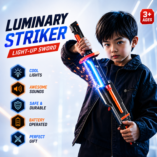 LED Light-Up Toy Sword for Kids – Futuristic Glow Sword with Sound Effects