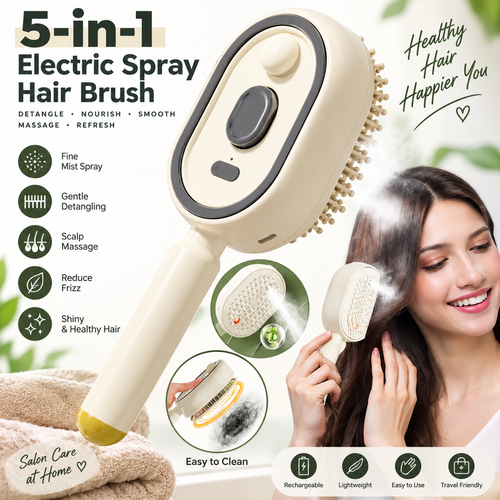 Electric Spray Air Cushion Massage Comb
