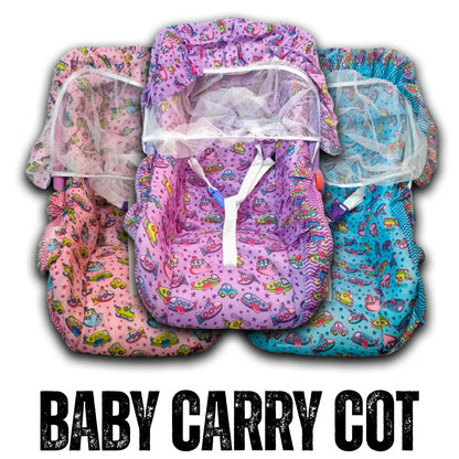 Baby Carry Cot – Infant Car Seat & Portable Carrier with Safety Harness