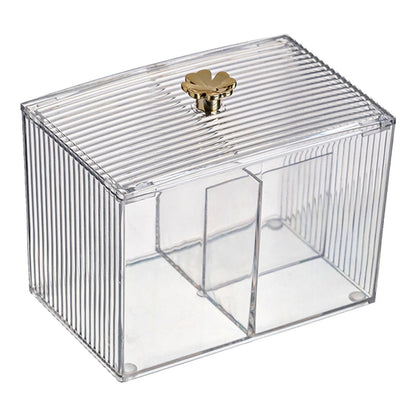 Double Multifunction Makeup Cotton Pad Box – Vanity Organizer