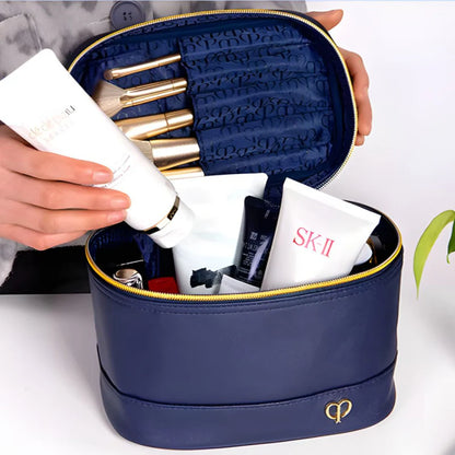 Portable Cosmetic Storage Bag – Large Capacity Makeup & Skincare Organizer for Travel