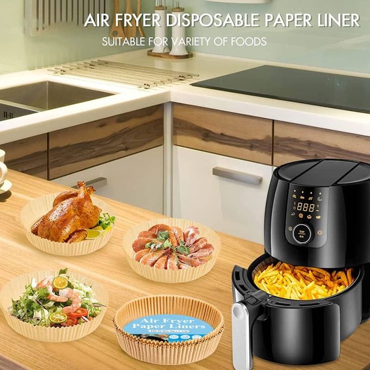 Non-stick disposable fryer liners 50 pack - Saadiq.pk