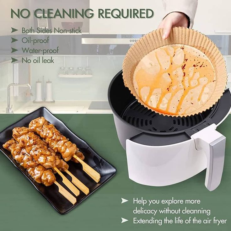 Greaseproof air fryer parchment liners - Saadiq.pk