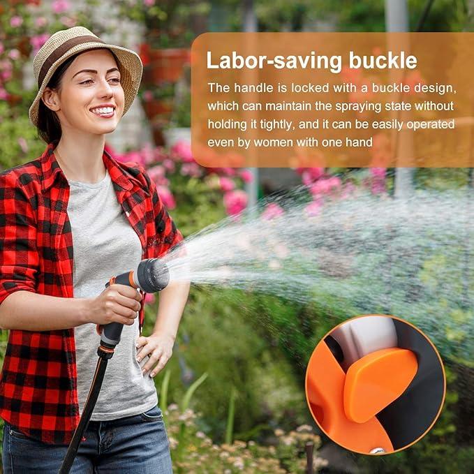 Garden Hose Spray Nozzles in 7 pattern
