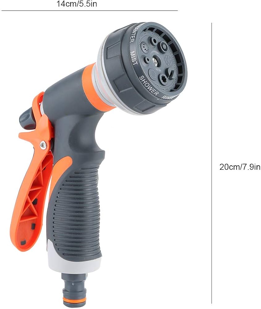 Garden Hose Spray Nozzles in 7 pattern