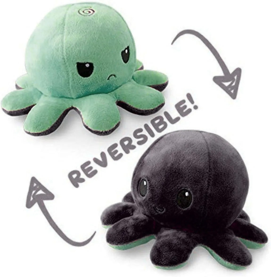 Reversible Octopus Plush Toy