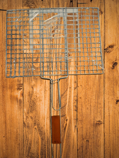 BBQ Stainless Steel Hand Grill