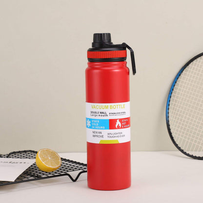 Vacuum Insulated Stainless Steel Water Bottle – Hot & Cold Leak Proof Flask 800ML