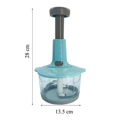 Multi-Functional Hand Push Speedy Chopper – 2L Manual Vegetable Cutter