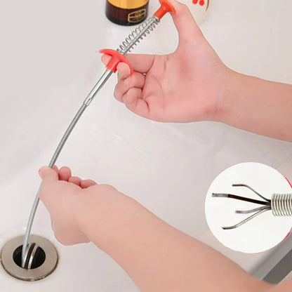 Sink cleaning tool hair blockage remover - Saadiq.pk Pakistan