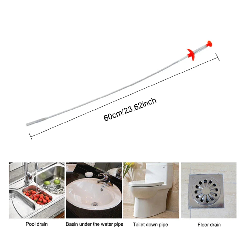 Sink cleaning tool for clogged drains - Saadiq.pk
