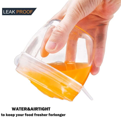 Silicone Lids Cover (6-Pcs Set) – Reusable Food-Grade Bowl Covers