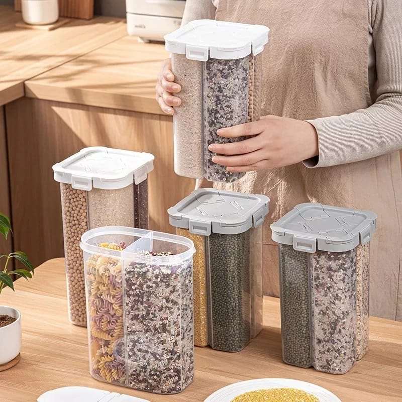 4 Partition Sealed Airtight Jar