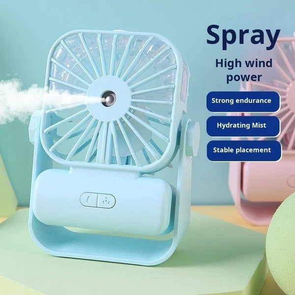 Desktop Mist Fan Portable USB Cooling Fan