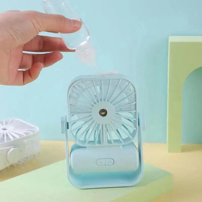 Desktop Mist Fan Portable USB Cooling Fan