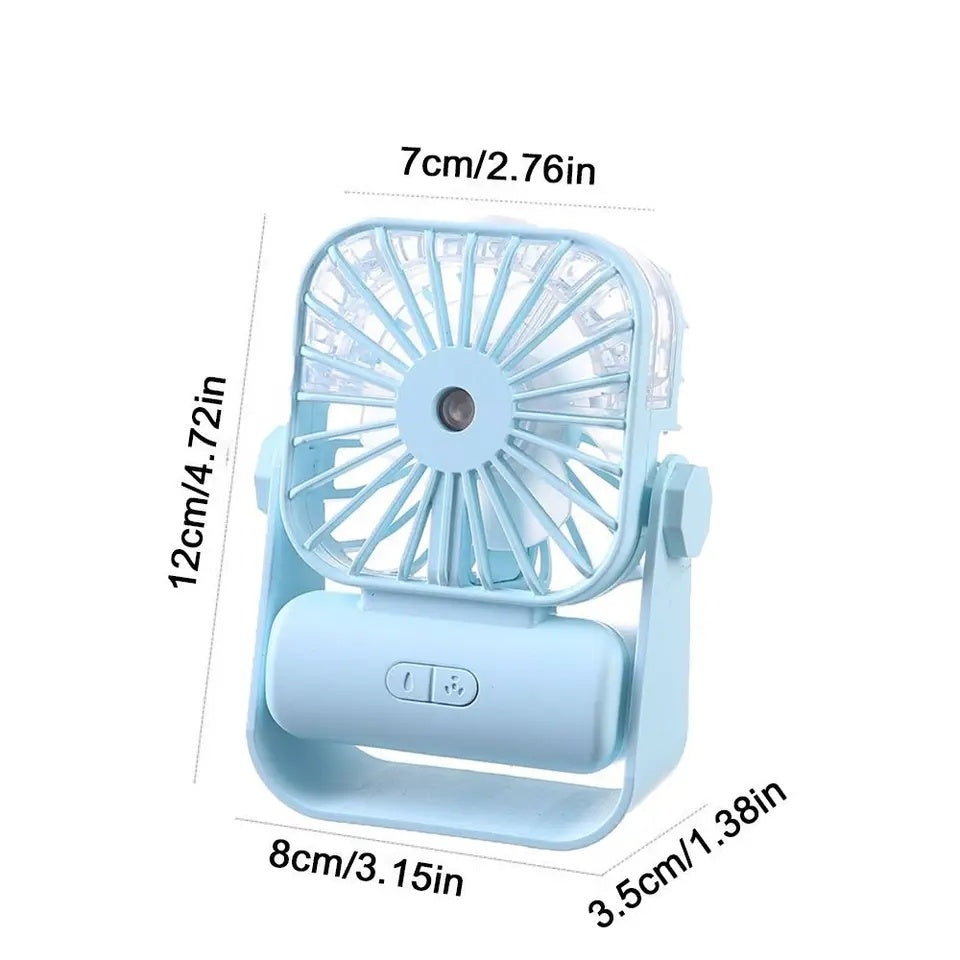 Desktop Mist Fan Portable USB Cooling Fan