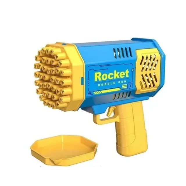Electric Bazooka Bubble Gun Toy | Automatic Bubble Blaster for Kids