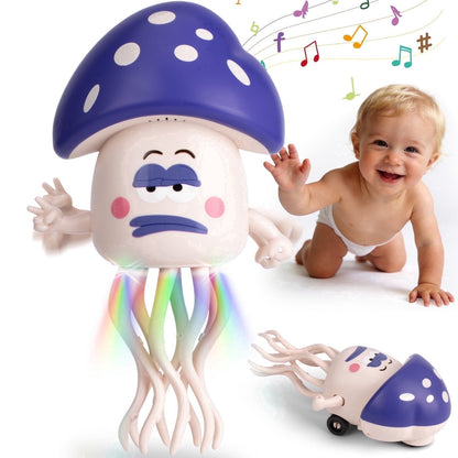Dancing Mushroom Toy with Lights & Music | Crawling Baby Toy