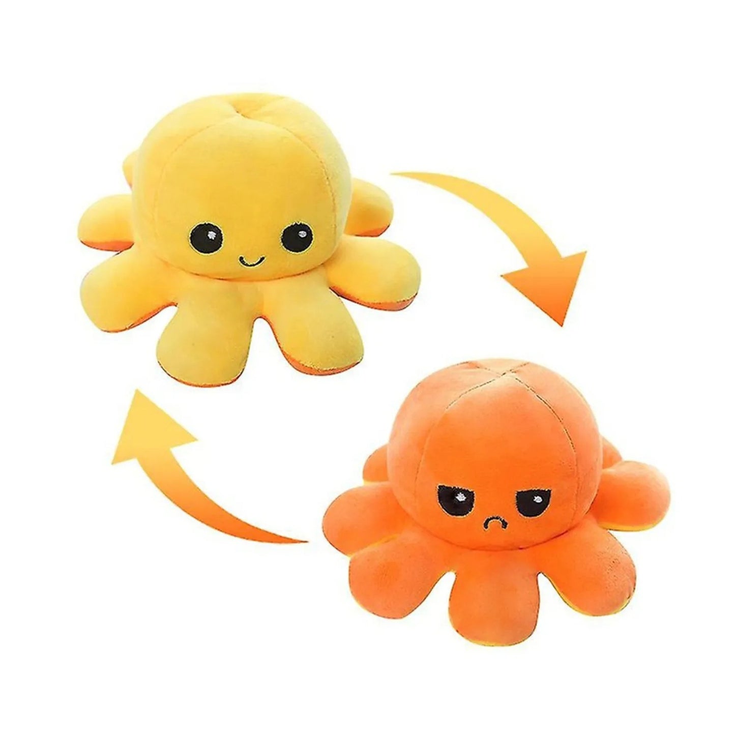 Reversible Octopus Plush Toy