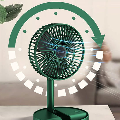 USB rechargeable table fan adjustable - Saadiq.pk Pakistan