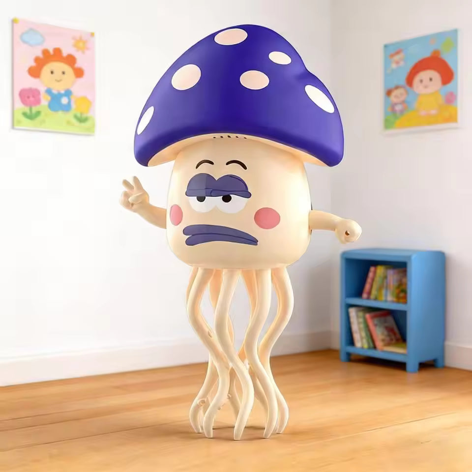 Dancing Mushroom Toy with Lights & Music | Crawling Baby Toy