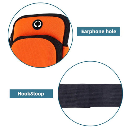 Waterproof Sports Armband with Headphone Port